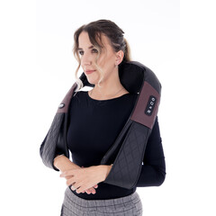 Masážny Shiatsu golier na krk a ramená UNIZDRAV + cestovná taška