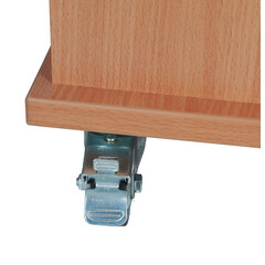 Nočný stolík UNIZDRAV, svetlý buk