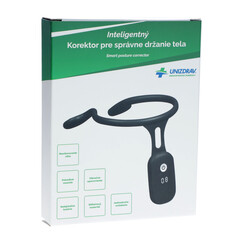 Inteligentný vibračný korektor pre správne držanie tela