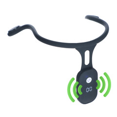 Inteligentný vibračný korektor pre správne držanie tela