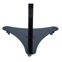 Germicídny žiarič UNIZDRAV s displejom uzavretý mobilný UVC 36 – čierne vyhotovenie - MIERNE ODRETÁ HRANA NA ŽIARIČI A NA STOJANE