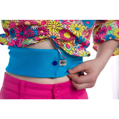 Dia pás na inzulínovú pumpu nepriehľadný, modrý