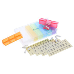 Dávkovač liekov UNIZDRAV - denný + týždenný