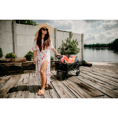 Skladací prepravný vozík UNIZDRAV s extra nosnosťou až 150 kg