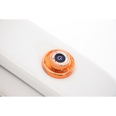 Masážne elektrické kreslo Prestige 3D MASSAGER s ionizátorom vzduchu, biele