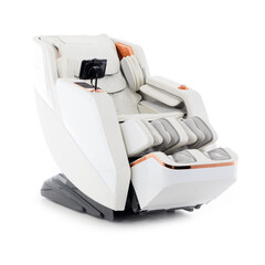 Masážne elektrické kreslo Prestige 3D MASSAGER s ionizátorom vzduchu, biele