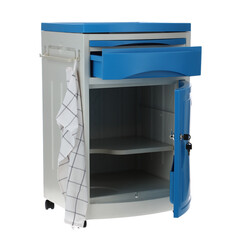 Nočný stolík MEDIK plast, modrý