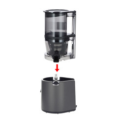 Odšťavovač Hurom H320N, titánovo sivý