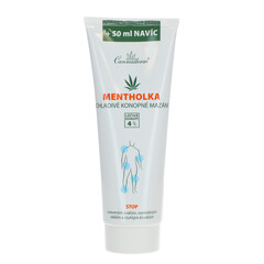 Cannaderm Mentholka chladivé konopné mazanie, 250 ml