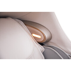 Masážne elektrické kreslo ProLux 4D MASSAGER s ionizátorom vzduchu, biele