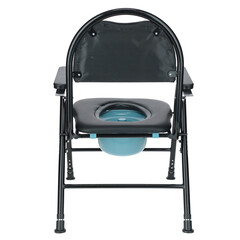 Toaletná stolička skladacia UNIZDRAV - POŠKODENIE NA SEDÁKU V MIESTE ÚCHYTU