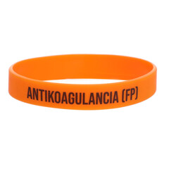 Silikónový náramok záchrany – Antikoagulanciá (FP)