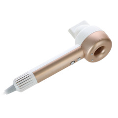 Fén na vlasy s ionizátorom vzduchu, zlato-biely