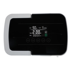 Kyslíkový koncentrátor s hlasovým výstupom UNIZDRAV, 7 l/min, biely