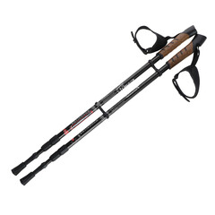 Trekingové palice, čierne