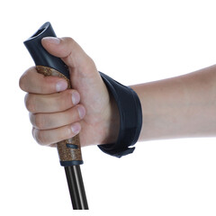 Trekingové palice, čierne