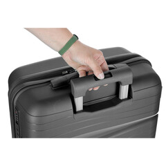 Cestovný kufor, čierny