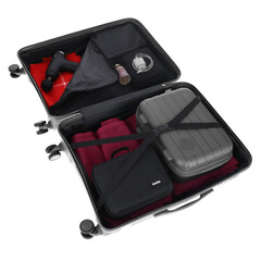 Cestovný kufor, čierny