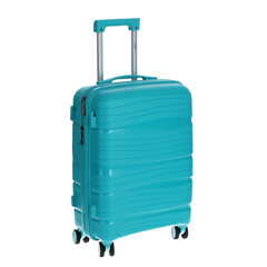 Cestovný kufor, tyrkysový