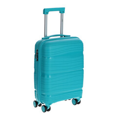 Cestovný kufor, tyrkysový
