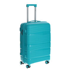 Cestovný kufor, tyrkysový