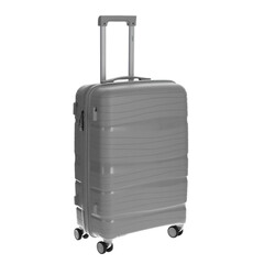 Cestovný kufor, sivý
