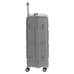 Cestovný kufor, sivý
