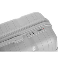 Cestovný kufor, sivý