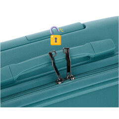 Cestovný kufor, petrolejový