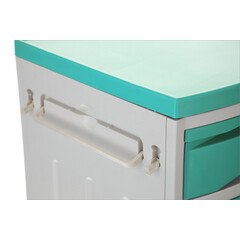 Nočný stolík MEDIK plast, mentolový