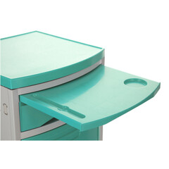 Nočný stolík MEDIK plast, mentolový