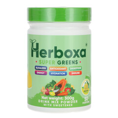 Herboxa SUPER GREENS Citrón & mäta, 300 g