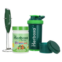 Herboxa SUPER GREENS Citrón & mäta, 300 g