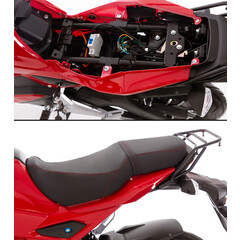 Elektrická motorka e-Flex, červená - PRASKLINA NA PLASTE V PREDNEJ ČASTI