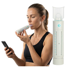 Bluetooth trenažér pľúc OPUMP