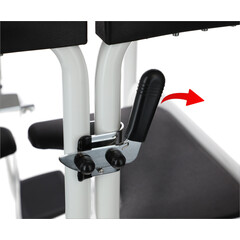 Hydraulická stolička na presun UNIZDRAV - POŠKODENÁ RUKOVÄŤ