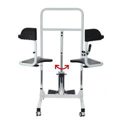 Hydraulická stolička na presun UNIZDRAV - POŠKODENÁ RUKOVÄŤ