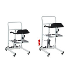 Hydraulická stolička na presun UNIZDRAV - POŠKODENÁ RUKOVÄŤ