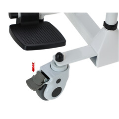 Hydraulická stolička na presun UNIZDRAV - POŠKODENÁ RUKOVÄŤ