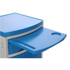 Nočný stolík MEDIK plast, modrý - ZNEČISTENÝ