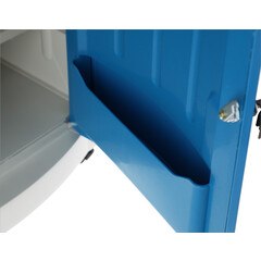 Nočný stolík MEDIK plast, modrý - ZNEČISTENÝ