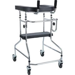 Pojazdné chodítko s opornou plochou a sedadlom UNIZDRAV