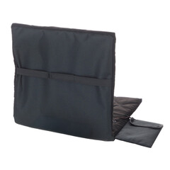 Prenosná vyhrievacia podložka s operadlom