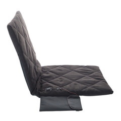 Prenosná vyhrievacia podložka s operadlom