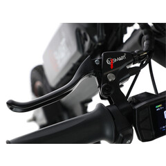 Elesmart A6 Elektrický prídavný pohon na invalidné vozíky - ŠKRABANEC A V ZLOŽENOM STAVE