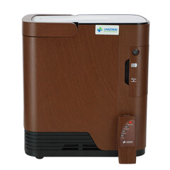 Kyslíkový koncentrátor s hlasovým výstupom UNIZDRAV, 7 l/min, imitácia dreva - NABEHANÉ 2 HODINY