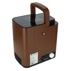 Kyslíkový koncentrátor s hlasovým výstupom UNIZDRAV, 7 l/min, imitácia dreva - NABEHANÉ 2 HODINY