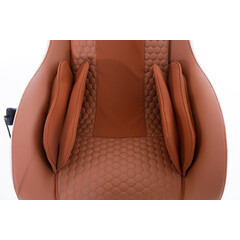 Elektrické masážne kreslo Zafír Relax, tehlové - MIERNE ŠPINAVÉ