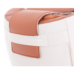 Elektrické masážne kreslo Zafír Relax, tehlové - MIERNE ŠPINAVÉ