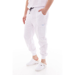 Zdravotnícke nohavice Unidress Premium soft, biele